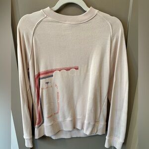 ba&sh Cream Malibu sweatshirt
